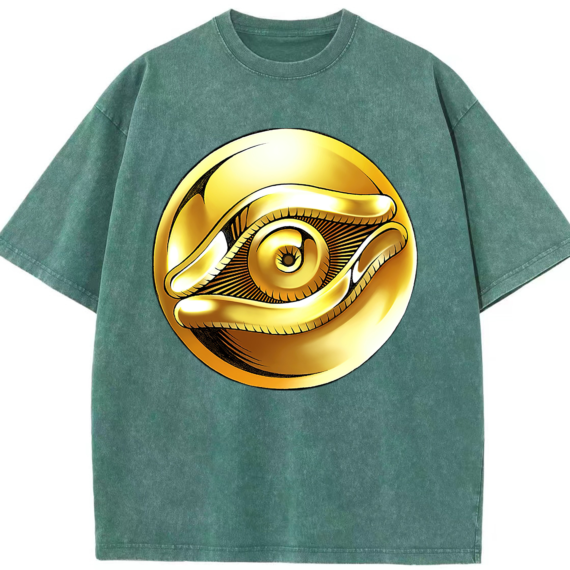 （画像用） 遊☆戯☆王 Yu-Gi-Oh! 綿100% ヴィンテージ風 半袖Tシャツ（フロントプリント）